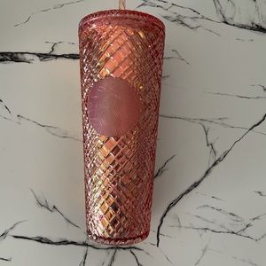 New Starbucks rose gold /pink tumbler